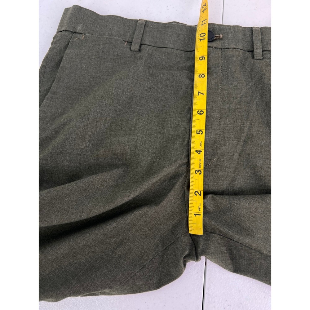 Banana Republic Men 32 Core Temp Chino‎ Pants Slim Fit Olive Green Stretch - Picture 7 of 10